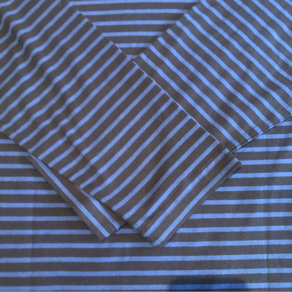 🇺🇸 Nautica Blue Stripped Long-sleeve Shirt, Size XXL - Picture 6 of 7